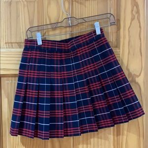 American apparel plaid skirt